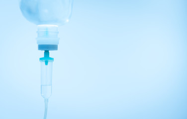 close up picture of intravenous fluid for resuscitation of critically ill patient