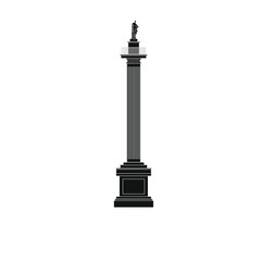 Fototapeta premium vector skyline of newcastle city north of england