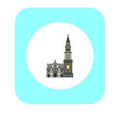 Obraz premium Seo Cathedral in Zaragoza city Spain