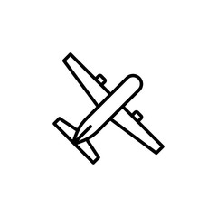 Vector illustration, plane icon design