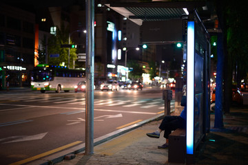 Fototapeta premium 밤