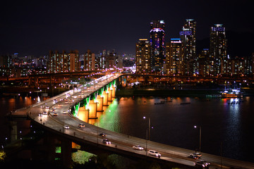 Fototapeta premium 야경