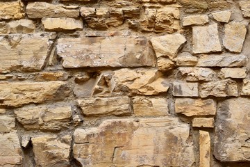 Rustic stone wall background 