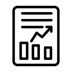 Analytics icon. Statistics, Data Infographics symbol. Growth charts and graphs for business performance indicators. Sales, Marketing Reports illustration.