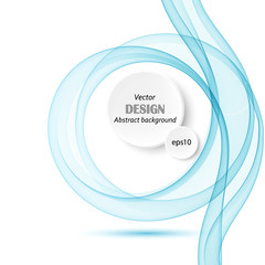 Abstract vector background with color ring.The shape of the circle.The blue line circle.Blue transparent circles.Vector circle.Frame circle.The blue border of the circle eps10