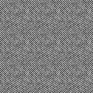 Gray herringbone tweed seamless pattern