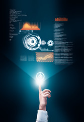 Hand touch technology