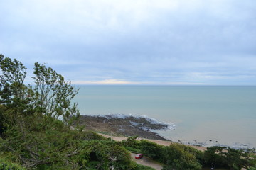 Fototapeta premium view of the coast