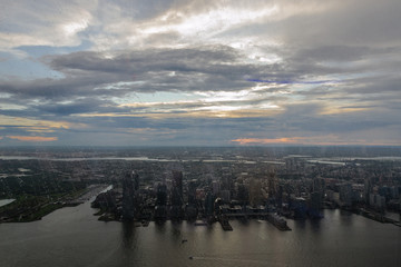 Fototapeta premium New York City. Manhattan downtown skyline