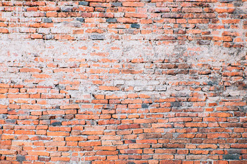Brick concrete wall texture and background.