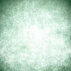 Green designed grunge texture. Vintage background with space for text or image