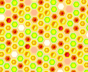 Colorful and retro style background image