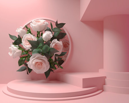 3D flower wallpaper UK, floral 3d wallpaper buy online at Uwalls