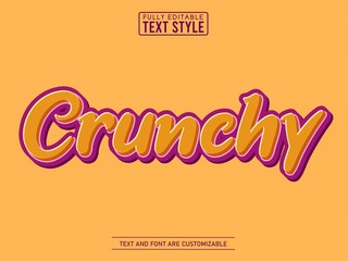 3D cartoon cool trendy editable text effect