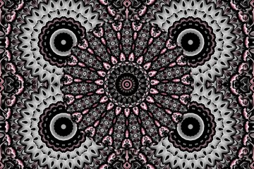 Abstraction in color with various forms 