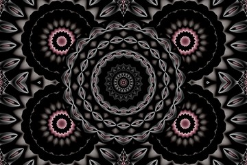Abstraction in color with various forms 