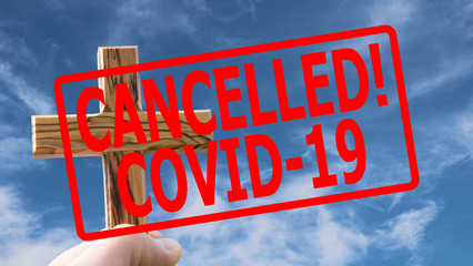 Church service cancelled because of Coronavirus outbreak