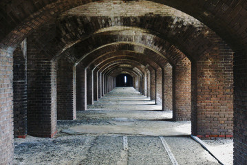 Fototapeta premium Arches of Fort Jefferson