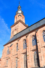 The Church of the Holy Spirit (In german Heiliggeistkirche) Heidelberg Baden-Württemberg Germany