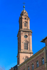 Fototapeta na wymiar Jesuit Church (In german Jesuitenkirche) Heidelberg Baden-Württemberg Germany