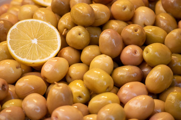 Olive in market