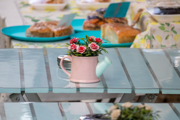 easter table setting