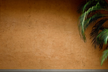 Brown clay wall background image is perfect for background image.