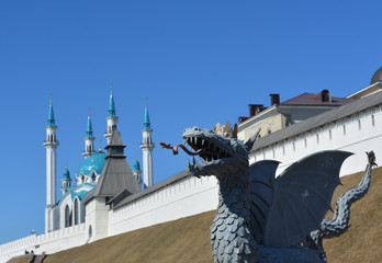 Russia Tatarstan Kazan city street