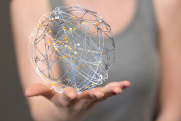 the 3d Global Network Of People.