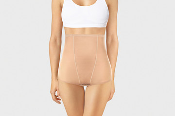 Postnatal Bandage. Medical Compression underwear. Orthopedic bandage underpants for lowering of the...