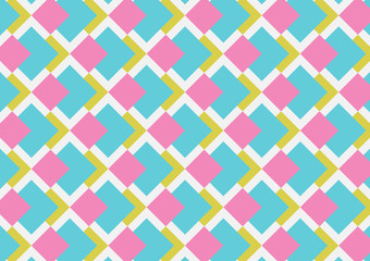 Abstract geo square pattern colorful background.