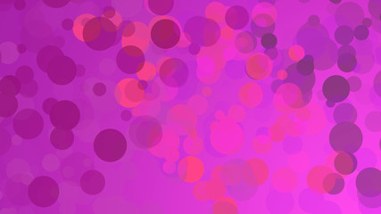 Beautiful pink bokeh effect concept