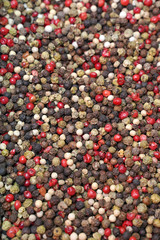colored peppers mix, spice texture
