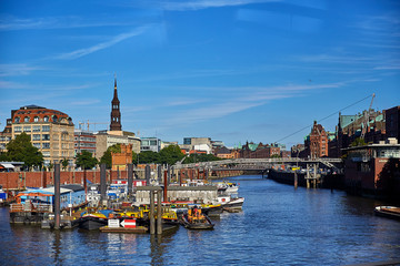 Fototapeta premium hafen hamburg