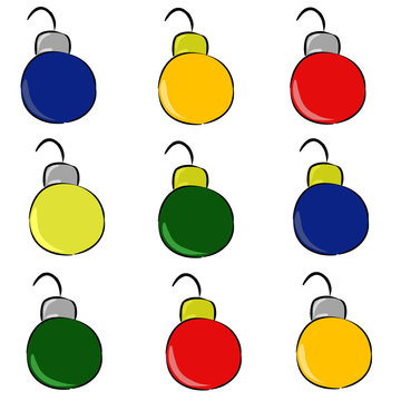 Weihnachtskugeln/ Christbaumkugeln