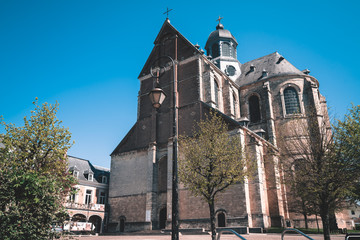 Fototapeta na wymiar Grimbergen Abbey church in Flanders Belgium