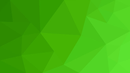 Plakat Abstract green geometric low poly concept background