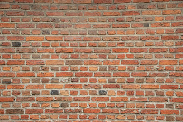 Fototapeta premium Brick wall background. Taken in Belgium.