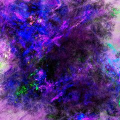 Beautiful colorful fractal background for banner