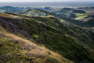 Fototapeta premium Blick von der Melkhorndüne