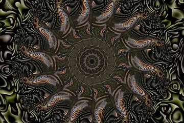 Beautiful abstract pattern, background with various form effect