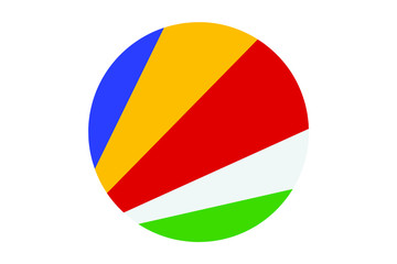 Fototapeta premium flag vector white isolated background