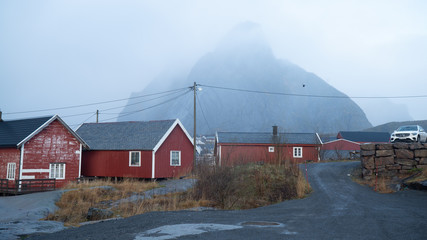the Norwegian cabins