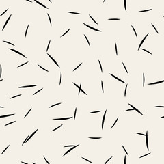 Bamboo branches. Vector bamboo seamless pattern in asian style. Trendy endless background