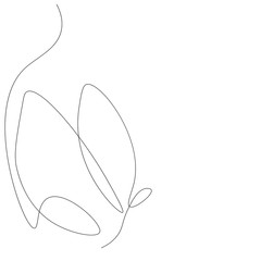 Butterfly animal drawing vector illustration