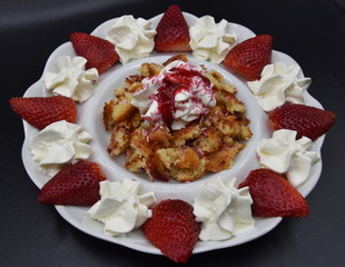 fraises chantilly