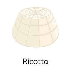 Vector design of cheese and ricotta symbol. Web element of cheese and cheese vector icon for stock.