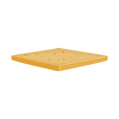 Isolated object of bun and bread icon. Web element of bun and slice stock symbol for web.