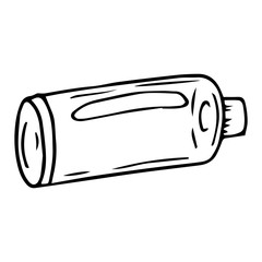 Battery Icon. Vector illustration smartphone battery. Hand drawn battery power.