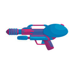 Water gun vector icon.Cartoon vector icon isolated on white background water gun.